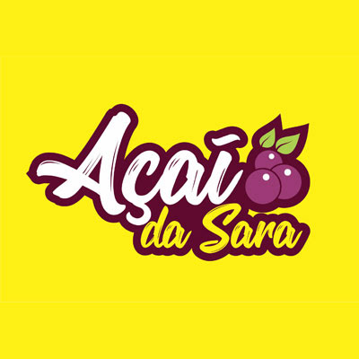 Marca desenvolvida para uma loja de venda de açaí.