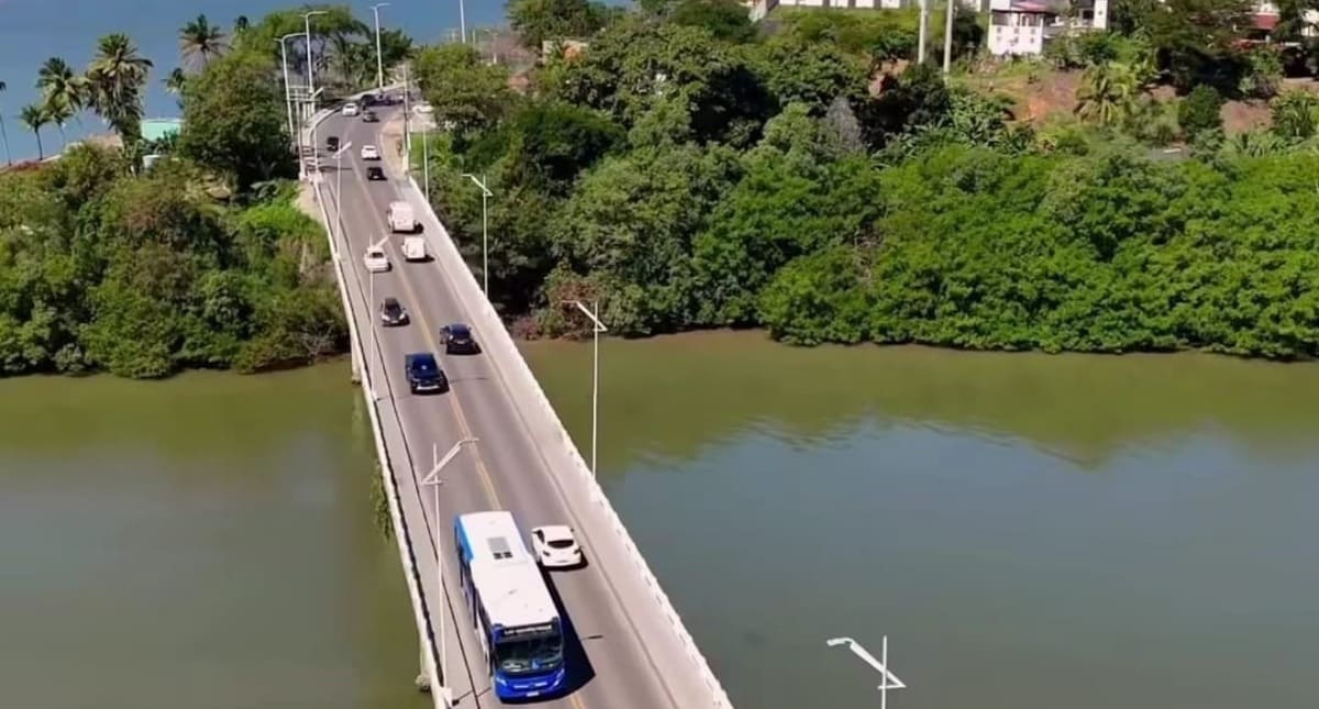 Ponte Lomanto Júnior terá interdição parcial na sexta-feira (25) para retirada de cabos elétricos